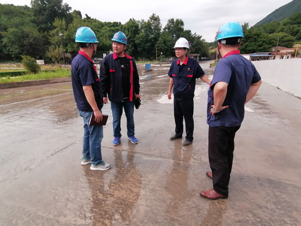 公司開(kāi)展二季度安環(huán)、消防、防汛綜合大檢查