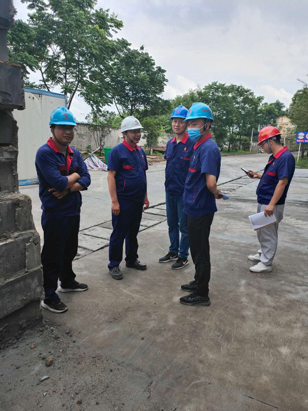 公司開(kāi)展二季度安環(huán)、消防、防汛綜合大檢查
