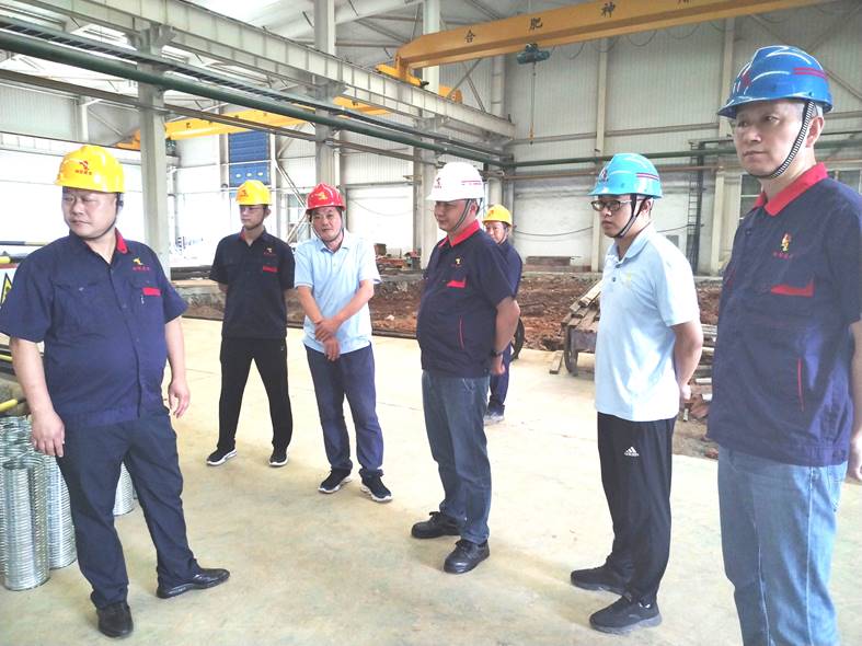 公司開(kāi)展第二季度安全環(huán)保、職業(yè)健康及消防綜合大檢查